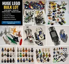 20lbs LEGO Bulk Lot Star Wars Clone Wars Jurassic Dinosaurs