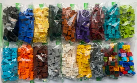 LEGO Part 3003 (Qty 50) 2x2 Brick Available in Multiple Colors NEW!