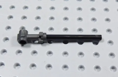 LEGO Black w/ Dark Pearl Gray Dual Hilt Lightsaber Weapon Minifig BJ