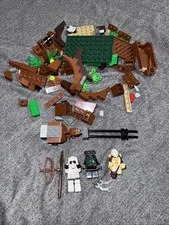 7956 LEGO Star Wars Ewok Attack Incomplete No Manual