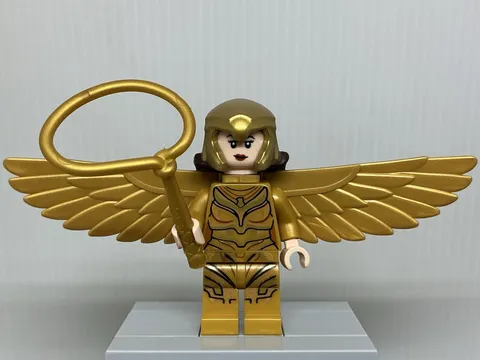 LEGO DC Wonder Woman 1984 sh0634 Diana Prince Gold Wings Minifigure Lasso 76157