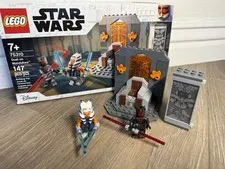 LEGO Star Wars Duel On Mandalore 75310 - 100% COMPLETE Ahsoka Darth Maul