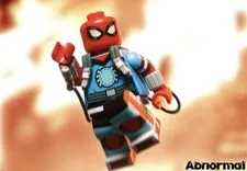 LEGO Marvel Spiderman Home Made Suit custom minifigure By Abnormal