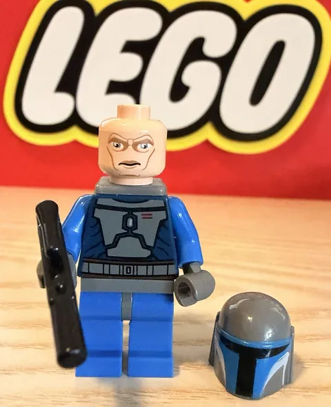 Lego Star Wars Death Watch Warrior Minifigure With Accessories 