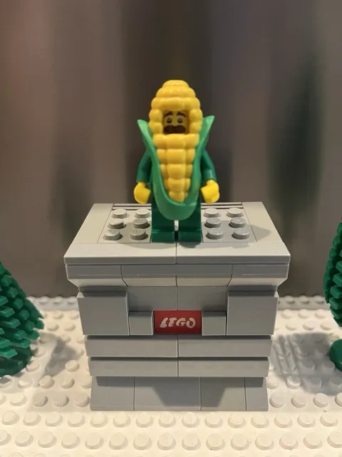 LEGO 71018 Minifigure Series 17 col289 Corn Cob Guy 2017 Minifigure Nice!