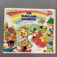 Fabulsnd The Fabulsnd Rainbow Lego Toy Kids Storybook Booklet