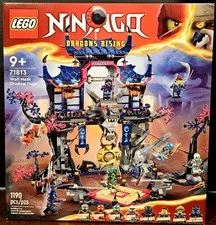 LEGO Ninjago Wolf Mask Shadow Dojo (71813) New & Factory Sealed