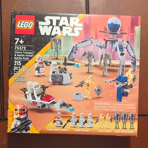LEGO Star Wars 75372 Clone Trooper & Battle Droid Battle Pack 215 pcs 7+ 2024