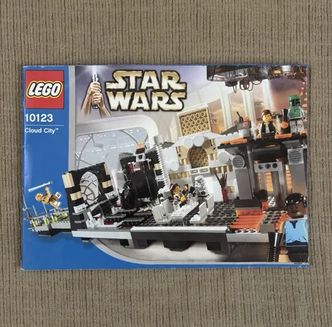 Lego Star Wars : CLOUD CITY #10123 - 2004 (Instruction Manual Only) Good Shape