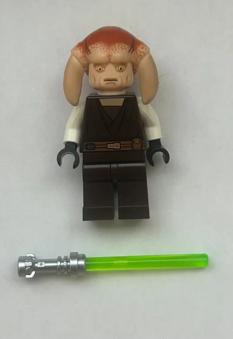 Lego Saesee Tiin Minifigure 9498 7931 Jedi Knight Master Star Wars LEGO sw0308