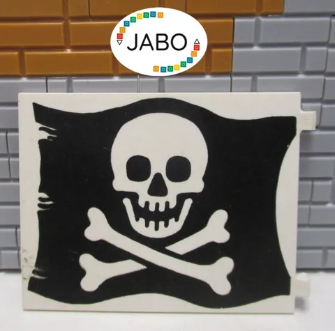 B8/4/3) Lego 2525p01 Pirate Flag 6270 6273 6279 6285 6286 B-STOCK Defective