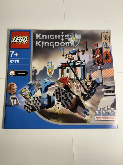 LEGO Knights Kingdom 8779 The Great Tournament Joust Instruction Manual Only