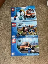 Lego City 60033, 4433, 60017 Manuals