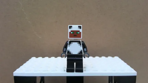 LEGO Minifigure Minecraft min106 Panda Skin