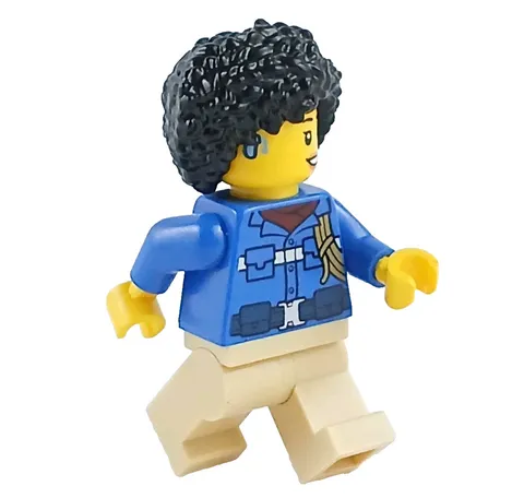 LEGO® CITY  Wildlife Rescue Ranger MAYA Minifigure™ RESCUE on Back Set cty1445