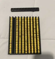 3-D Printed Lego Inspired Brick Head Holder/Storage