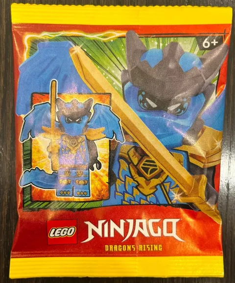 Lego Ninjago Dragons Rising Season 4, Dragon Nya Paper Bag, New, Sealed
