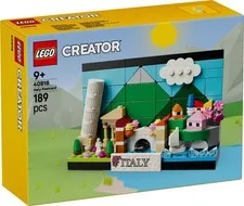 LEGO Italy Postcard 40818 Travel Souvenir Pisa Venice Rome 189 Pieces 9+