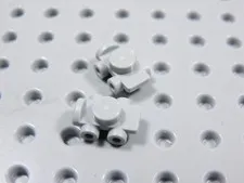 LEGO Lot of 2 Light Bluish Gray Roller Skates Accessory Minifig BI