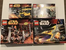 INCOMPLETE SETS - LEGO Star Wars Lot - Sets 7255, 7256, 7257,7660