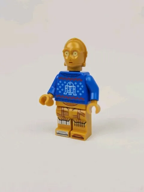 LEGO Star Wars Christmas Sweater C-3PO Protocol Droid Minifigure 75340 Christmas