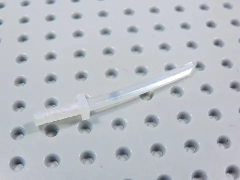 LEGO Ninjago Trans Opal Sword Katana Weapon Minifig AZ
