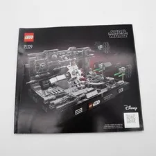 Lego 75329 Star Wars Death Star Trench Run Instruction Manual Booklet Only