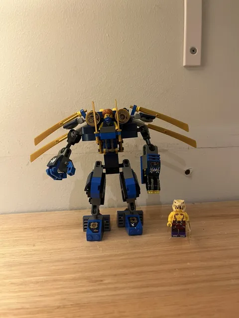 Lego Ninjago Jays Electro Mech 70754 2015 99% COMPLETE