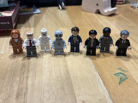 Lego 21369 X-Files, Complete Set of Minifigures Only
