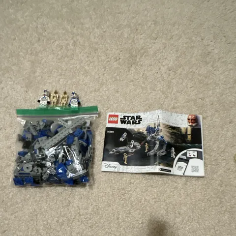 LEGO Star Wars 75280 Anakin's Jedi Interceptor Parts+Instructions Discontinued