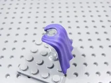 LEGO Dark Purple Rubber Flexible Cape Billowing Minifig BS