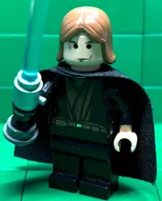LEGO Star Wars Only Minifigure 7257 Duel Light Illumination Anakin Skywalker old