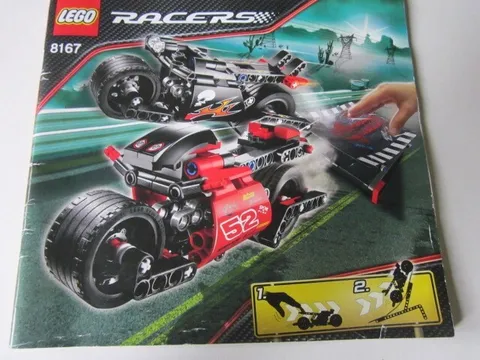 Lego Building Instructions Racers 8167 