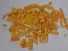 LEGO Bricks Assorted Lot-Yellow 