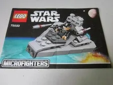Lego Building Instructions Instruction Star Wars 75033 Microfighters