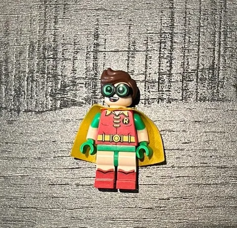 Lego DC Lego Batman Movie - Robin Green Glasses Minifigure Minifig