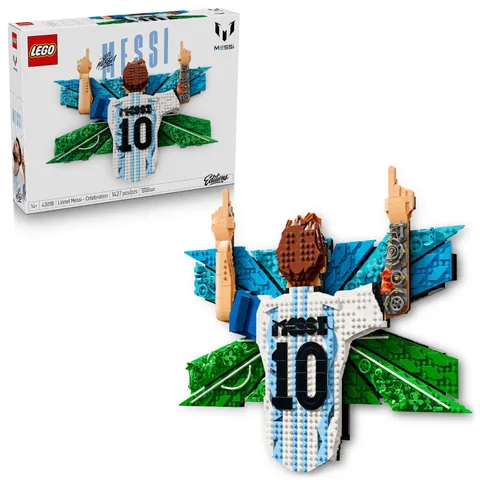 LEGO Editions Lionel Messi – Celebration - Building Set for Boys & Girls, Ages 1
