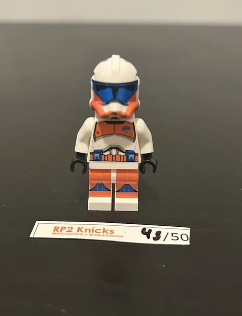 LEGO Custom Star Wars decaled New York Knicks Clone Trooper Rare #45 of 50