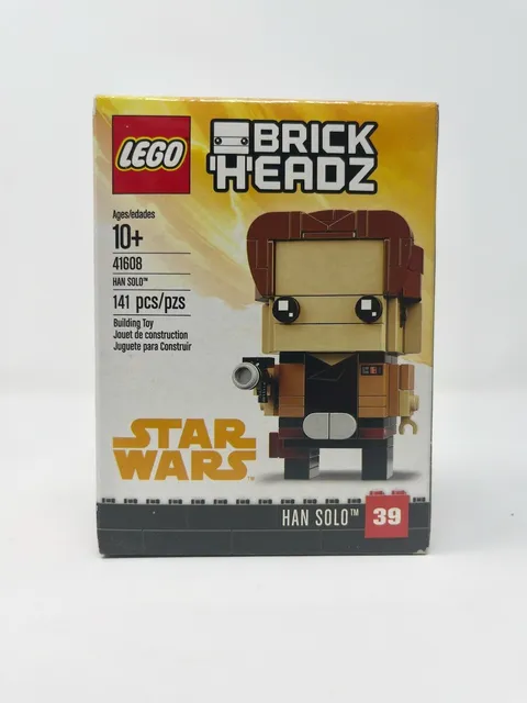 LEGO Star Wars BrickHeadz 41608 Han Solo #39 NIB NRFB New Sealed Retired