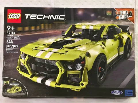 LEGO Technic 42138 Ford Mustang Shelby GT500 Pull Back Set 544 Pcs Sealed
