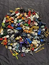 LEGO Minifigure Lot Ninjago & Chima With Accessories Ninja Snakes Birds Minifigs