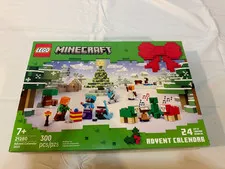 LEGO Minecraft Advent Calendar 2025 Set 21280 Sealed New 300 Pieces Christmas