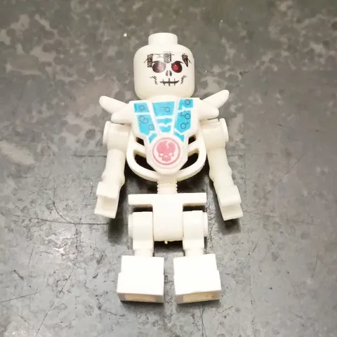 LEGO Skeleton White Plastic Minifigure w/ Printed Torso & Legs