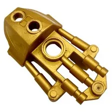 LEGO Bionicle Toa Inika Thigh Cover 53543 - Pearl Gold from Tarix Set 8981
