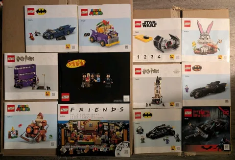 LEGO Lot Of Instruction Manual Booklets Look At All Photos To See Full Lot