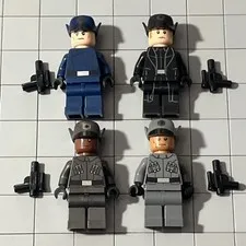 LEGO Star Wars First Order Officer Minifigure Stormtrooper Lot Of 4 F5 64
