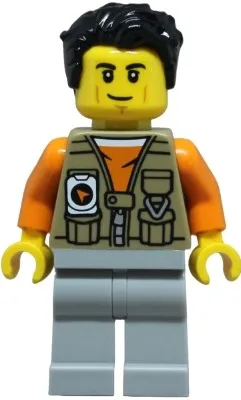 LEGO®｜Minifigure｜City｜Adventurer - Male｜cty1876｜New｜FREE POST