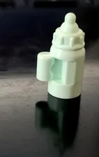 LEGO 18855 minifigure utensil baby bottle with handle, light aqua color ⪥  qty 1