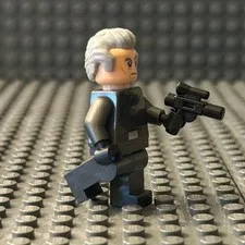 LEGO Star Wars General Pryde Minifigure SW1062 (Set 75256) NEW w/ Weapon