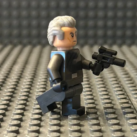 LEGO Star Wars General Pryde Minifigure SW1062 (Set 75256) NEW w/ Weapon